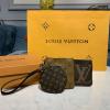 M68756-057　ルイヴィトン LOUISVUITTON 2020年最新入荷 ポシェット トリオ 手持ちかばん 三つセット ポーチ 小銭入れ クラッチバッグ モノグラムキャンパス