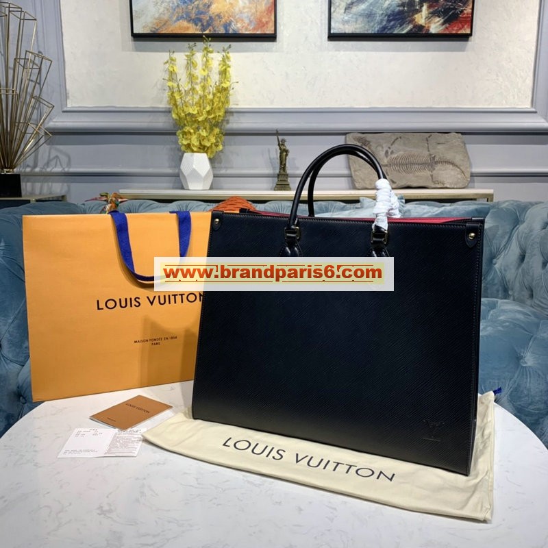M56080-057　ルイヴィトン LOUISVUITTON 2020年最新入荷 オンザゴー GM ハンドバッグ トートバッグ ママバッグ ショッピングバッグ エピグレインレザー