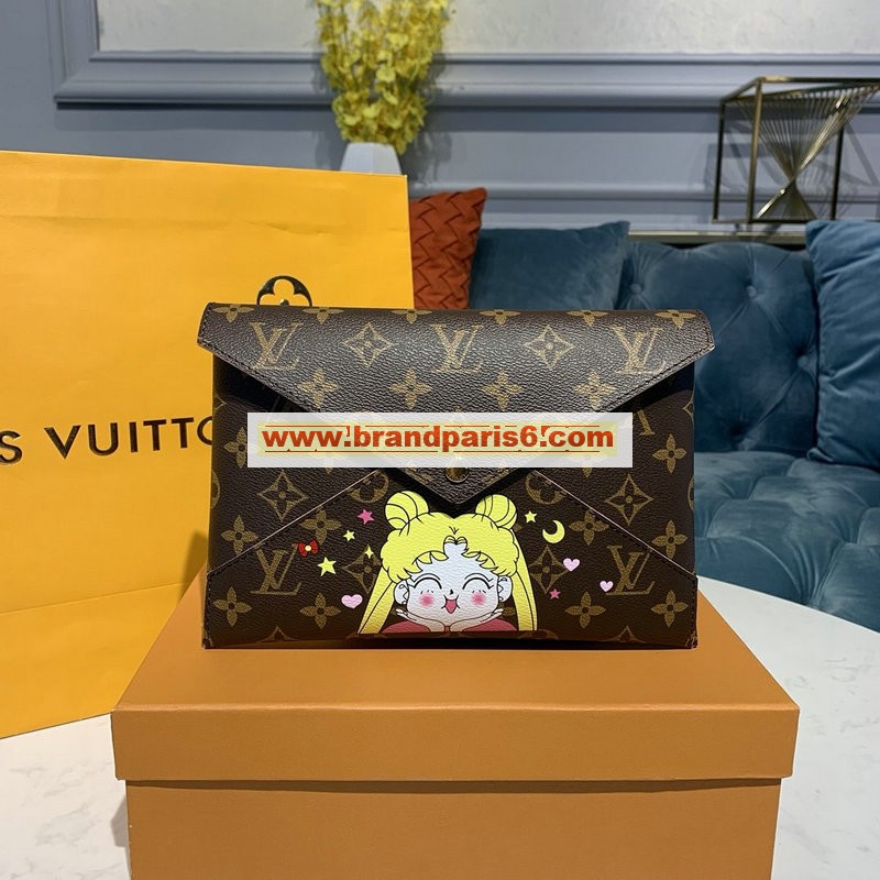 M62034Y-057　ルイヴィトン LOUISVUITTON 2020年最新入荷 ポシェット キリガミ 手持ちかばん 三つセット 長財布 モノグラムキャンパス クラッチバッグ