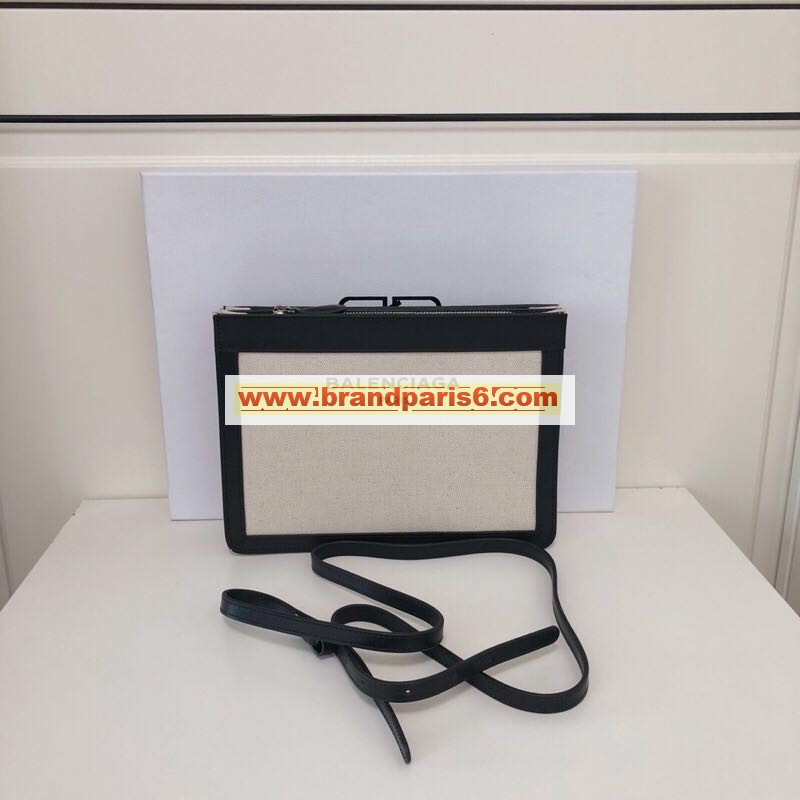 BA085332Z-99　バレンシアガ BALENCIAGA 2019年最新入荷 クラッチバッグ 手持ちかばん 斜め掛け ショルダーバッグ キャンパス