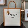 CE190402B-DDB　セリーヌ CELINE 2020年最新作 スモール バーティカル カバ ハンドバッグ トートバッグ トリオンフキャンバス カーフスキン 