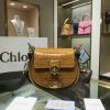 CLE1153EKF-DDB　クロエ CHLOE 2020年最新入荷 Tess スモールバッグ 斜めがけ ショルダーバッグ カーフスキン ラウンドバッグ レディースかばん