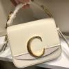 CLE4026BS-DDB　クロエ CHLOE 2020年最新入荷 C ミニバッグ トップハンドルバッグ 2way 斜め掛け ショルダーバッグ レディースかばん カーフレザー