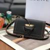 LE51950BK-DDB　ロエベ LOEWE 2020年最新入荷 バルセロナ ミニバッグ 斜め掛け ショルダーバッグ チェーンウォレット レザー レディースかばん