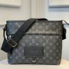 M45216-057　ルイヴィトン LOUISVUITTON 2020年最新入荷 ブサス ジップ メッセンジャーバッグ 斜め掛け ショルダーバッグ メンズかばん モノグラム エクリプス キャンバス