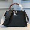 M56408-057　ルイヴィトン LOUISVUITTON 2020年最新入荷 カプシーヌ BB トートバッグ 2way ショルダーバッグ トップハンドルバッグ トリヨンレザー