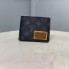 M61695HZ-057　ルイヴィトン LOUISVUITTON 2020年最新入荷 ポルトフォイユ ミュルティプル 二つ折り短財布 ショートウォレット モノグラムエクリプス キャンバス