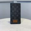 M69260-057　ルイヴィトン LOUISVUITTON 2020年最新入荷 ポルトフォイユ ブラザ 二つ折り長財布 ロングウォレット カードケース 札入れ モノグラム エクリプス キャンバス