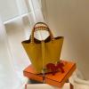HPK18SBHY-063　エルメスHERMES 2020最新入荷 ピコタン ハンドバッグ トートバッグ バケットバッグ ヴォーエプソン