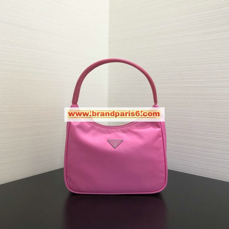 PD1089MH-DDB　プラダ PRADA 2020年最新入荷 Re-Edition ホーボーバッグ ショルダーバッグ ナイロン ライアングルロゴ