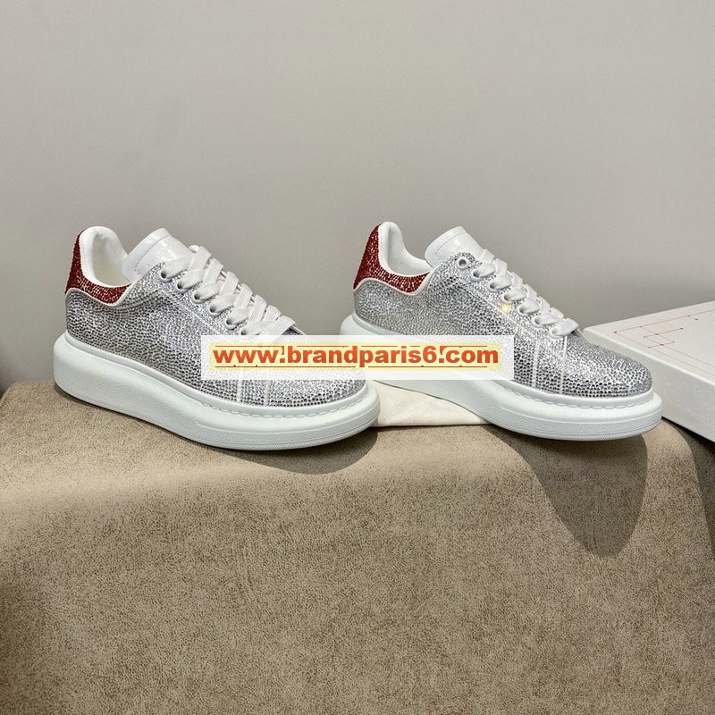 MCQJ20001-26　アレキサンダー マックイーン ALEXANDER McQUEEN 2020年夏最新入荷 スニーカー スポーツシューズ レディースシューズ 靴 レースアップシューズ カジュアルシューズ レザー