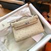 HKL22TPYJY-063　エルメス HERMES 2020年最新入荷 ケリー 22 トートバッグ トップハンドルバッグ レディースかばん オーストリッチ革 