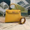 HKL25SJHY-063　エルメス HERMES 2020年最新入荷 ケリー 25 トートバッグ トップハンドルバッグ レディースかばん エプソン