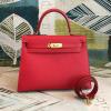 HKL25SJRD-063　エルメス HERMES 2020年最新入荷 ケリー 25 トートバッグ トップハンドルバッグ レディースかばん エプソン