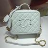 CH1785DB-JS　シャネル CHANEL 2020年最新入荷 ヴァニティー ケース ハンドバッグ 斜め掛け ショルダーバッグ 化粧箱 レザー 