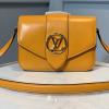 M55946-057　ルイヴィトン LOUISVUITTON 2020年最新入荷 LV PONT 9  LV ポンヌフ 斜め掛け ショルダーバッグ フラップバッグ レディースかばん スムースレザー