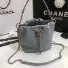 CH1517HS-JS　シャネル CHANEL 2020年最新入荷 スモール ハンドバッグ バケットバッグ 斜め掛け ショルダーバッグ レディースかばん ラムスキン
