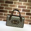 GG627323B-057　グッチ GUCCI 2020年最新入荷 ホースビット 1955 スモール トップハンドルバッグ トートバッグ ハンドバッグ  キャンパス