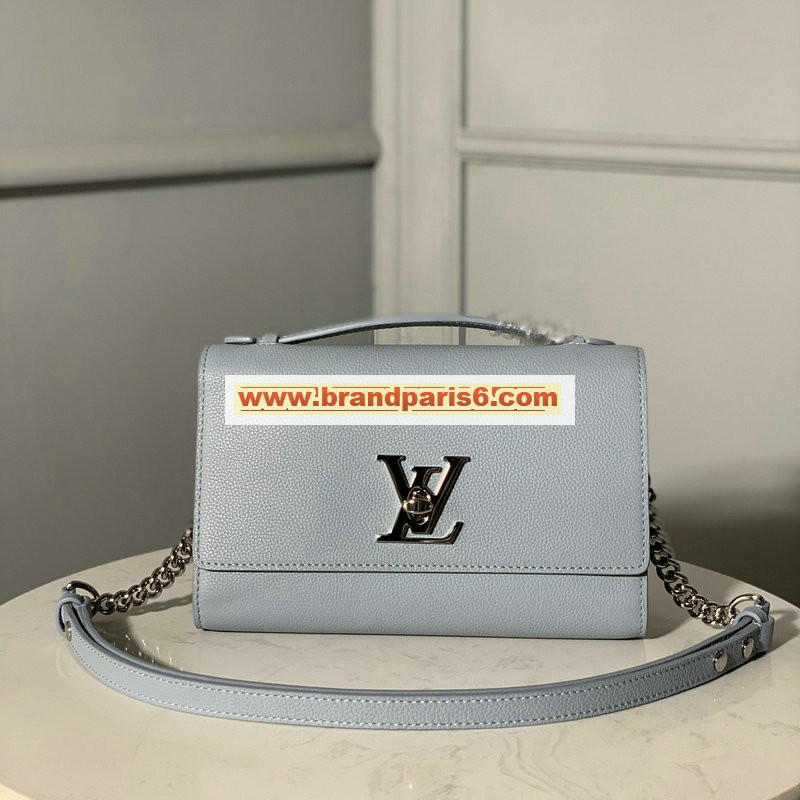M56136-057　ルイヴィトン LOUISVUITTON 2020年最新入荷 ロックミー クラッチ トップハンドルバッグ トートバッグ 2way ショルダーバッグ グレインカーフレザー