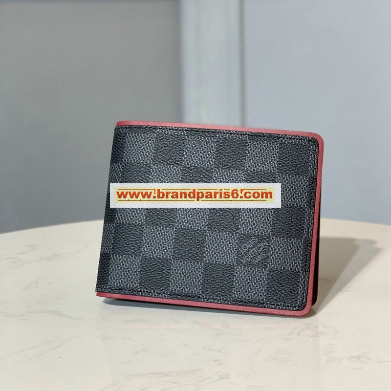 N63260-057　ルイヴィトン LOUISVUITTON 2020年最新入荷 ポルトフォイユ ミュルティプル 二つ折り短財布 ショートウォレット カードケース ダミエグラフィットキャンパス