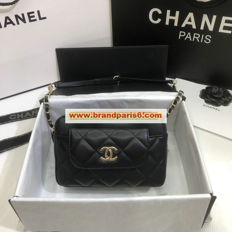 CHB20006XQK-JS　シャネル CHANEL 2020年最新入荷 斜め掛け ショルダーバッグ レディースかばん ラムスキン