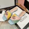 GGJ20044X-26　グッチ GUCCI 2020年夏最新入荷 フラットシューズ サンダル レディースシューズ スリッパ ミュール 室外靴 レザー