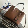 PD1BG775KF-DDB　プラダ PRADA 2020年最新入荷 ドゥーブレ ミディアムバッグ トートバッグ 2way ショルダーバッグ レディースかばん カーフレザー