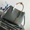 PD1BG775HT-DDB　プラダ PRADA 2020年最新入荷 ドゥーブレ ミディアムバッグ トートバッグ 2way ショルダーバッグ レディースかばん カーフレザー