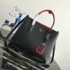 PD1BG775KR-DDB　プラダ PRADA 2020年最新入荷 ドゥーブレ ミディアムバッグ トートバッグ 2way ショルダーバッグ レディースかばん カーフレザー