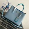 PD1BG775LL-DDB　プラダ PRADA 2020年最新入荷 ドゥーブレ ミディアムバッグ トートバッグ 2way ショルダーバッグ レディースかばん カーフレザー