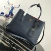 PD1BG2775BK-DDB　プラダ PRADA 2020年最新入荷 ドゥーブレ ミディアムバッグ トートバッグ 2way ショルダーバッグ レディースかばん カーフレザー