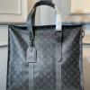 M45379-057　ルイヴィトン LOUISVUITTON 2020年最新入荷 カバ ジップGM トップハンドルバッグ トートバッグ ハンドバッグ 大容量 モノグラム エクリプス キャンバス