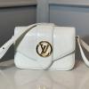 M55950-057　ルイヴィトン LOUISVUITTON 2020年最新入荷 LV PONT 9  LV ポンヌフ 斜め掛け ショルダーバッグ フラップバッグ レディースかばん スムースレザー