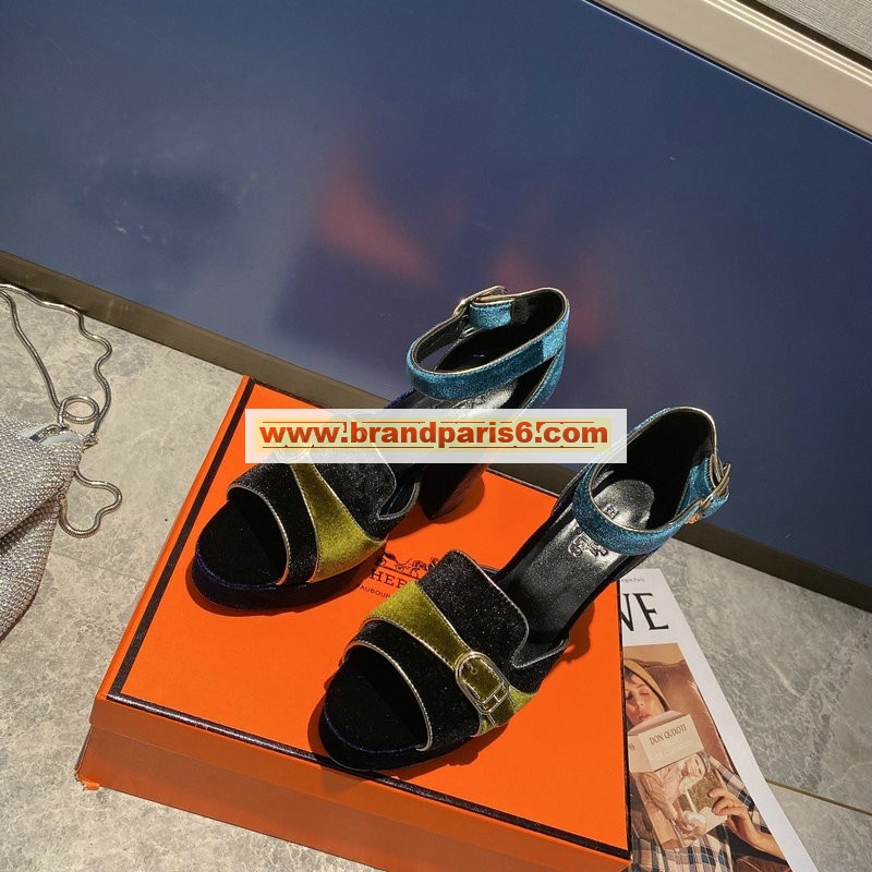 HEJ20015R-26　エルメス HERMES 2020年夏最新入荷 ハイヒールシューズ サマーサンダル レディースシューズ 靴 レザー 