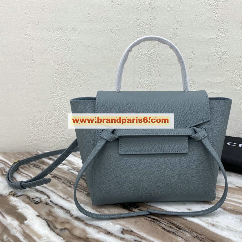 CE175519QHL-DDB　CELINE セリーヌ 2020年最新入荷 ベルト ナノ ハンドバッグ トート バッグ 2way ショルダーバッグ レディースかばん 