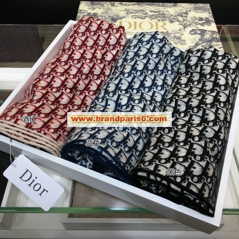 WJCD20017-AN　クリスチャンディオール CHRISTIAN DIOR 2020年最新入荷 マフラー ショール スカーフ カシミヤ