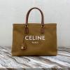 CE190062KF-DDB　CELINE セリーヌ 2020年最新入荷 ホリゾンタル カバ トップハンドルバッグ トートバッグ ショッピングバッグ レディースかばん キャンパス