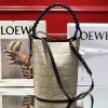 LE261817PBK-DDB　ロエベ LOEWE 2020年最新入荷 ゲート バケットバッグ ショルダーバッグ カーフレザー 