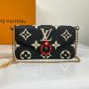 M69515-057　ルイヴィトン LOUIS VUITTON 2020年最新入荷 ポシェット フェリシー チェーンウォレット 長財布 ロングウォレット モノグラムアンプラント レザー