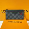 N60354-057　ルイヴィトン LOUIS VUITTON 2020年最新入荷 ユーティリティ コインカード ホルダー ファスナー長財布 ロングウォレット 小銭入れ ダミエグラフィット キャンバス