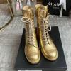 CHJ20115G-26　シャネル CHANEL 2020年秋冬最新入荷 マーティンブーツ レースアップシューズ ロングブーツ レディースシューズ