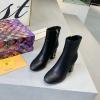LVJ20052-26　ルイヴィトン LOUISVUITTON 2020年秋冬最新入荷 ショートブーツ ローヒールブーツ レディースシューズ カジュアルシューズ レザー 