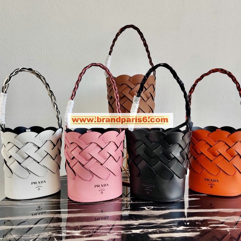 PD1BG049-DDB　プラダ PRADA 2020年最新入荷 バゲットバッグ トートバッグ ショルダーバッグ カーフレザー