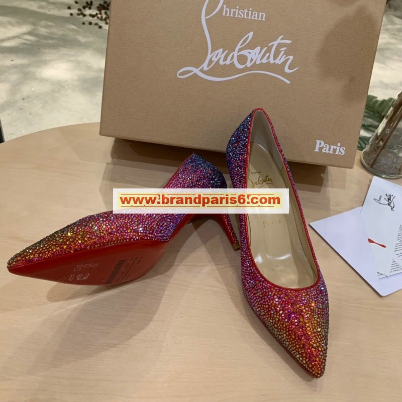 CLJ20013Z-26　クリスチャンルブタン CHRISTIAN LOUBOUTIN 2020年秋冬最新入荷 パンプス ハイヒールシューズ レディースシューズ レザー