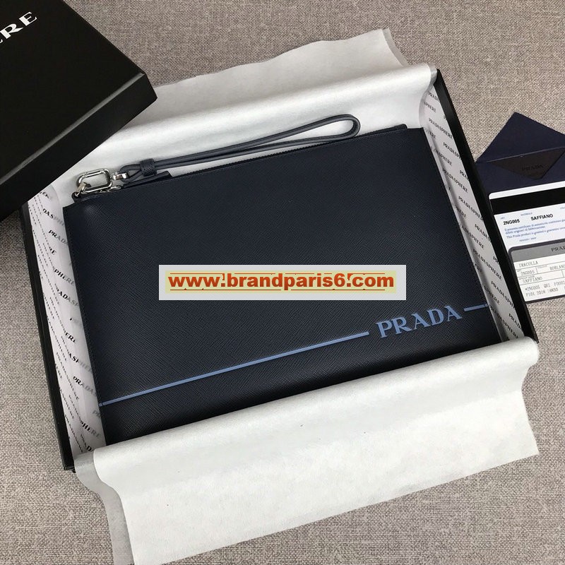 PD2NG005H-JS　プラダ PRADA 2020年最新入荷 手持ちかばん クラッチバッグ セカンドバッグ カーフレザー
