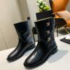 CHJ20121-26　シャネル CHANEL 2020年秋冬最新入荷 ショートブーツ ローヒールシューズ レディースシューズ カーフレザー 靴