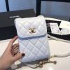 CH1773BS-YUN　シャネル CHANEL 2020最新入荷 斜め掛け ショルダーバッグ スマートフォン ケース 携帯ケース ラムスキン