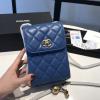 CH1773BL-YUN　シャネル CHANEL 2020最新入荷 斜め掛け ショルダーバッグ スマートフォン ケース 携帯ケース ラムスキン