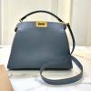 FD312QL-168　フェンディ FENDI 2020年最新入荷 ピーカブー トートバッグ ハンドバッグ 2way 斜め掛け ショルダーバッグ レディースかばん レザー