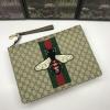 GG433665M-057　グッチ GUCCI 2020年最新入荷 ストラップ付き 手持ちかばん メンズ クラッチバッグ ポーチ セカンドバッグ キャンパス